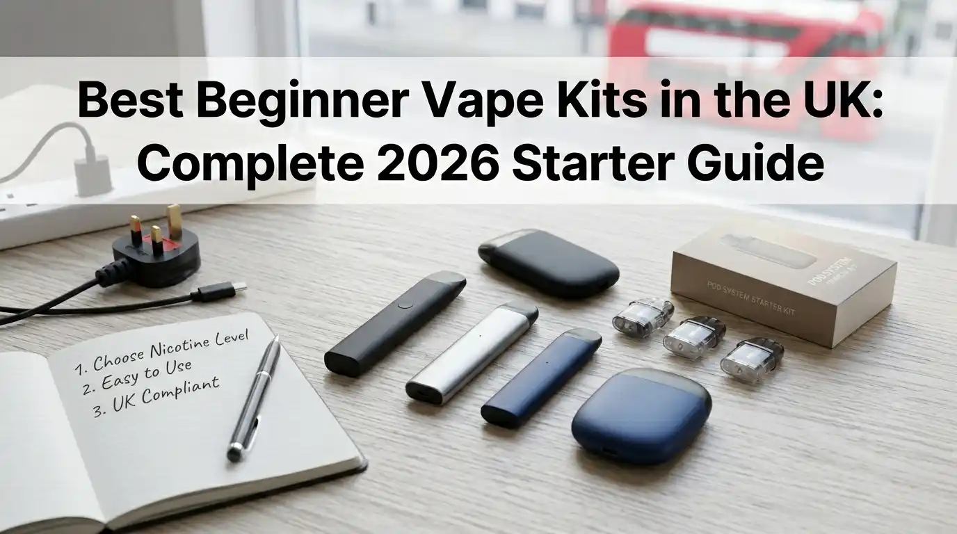 Best Beginner Vape Kits in the UK Complete 2026 Starter Guide