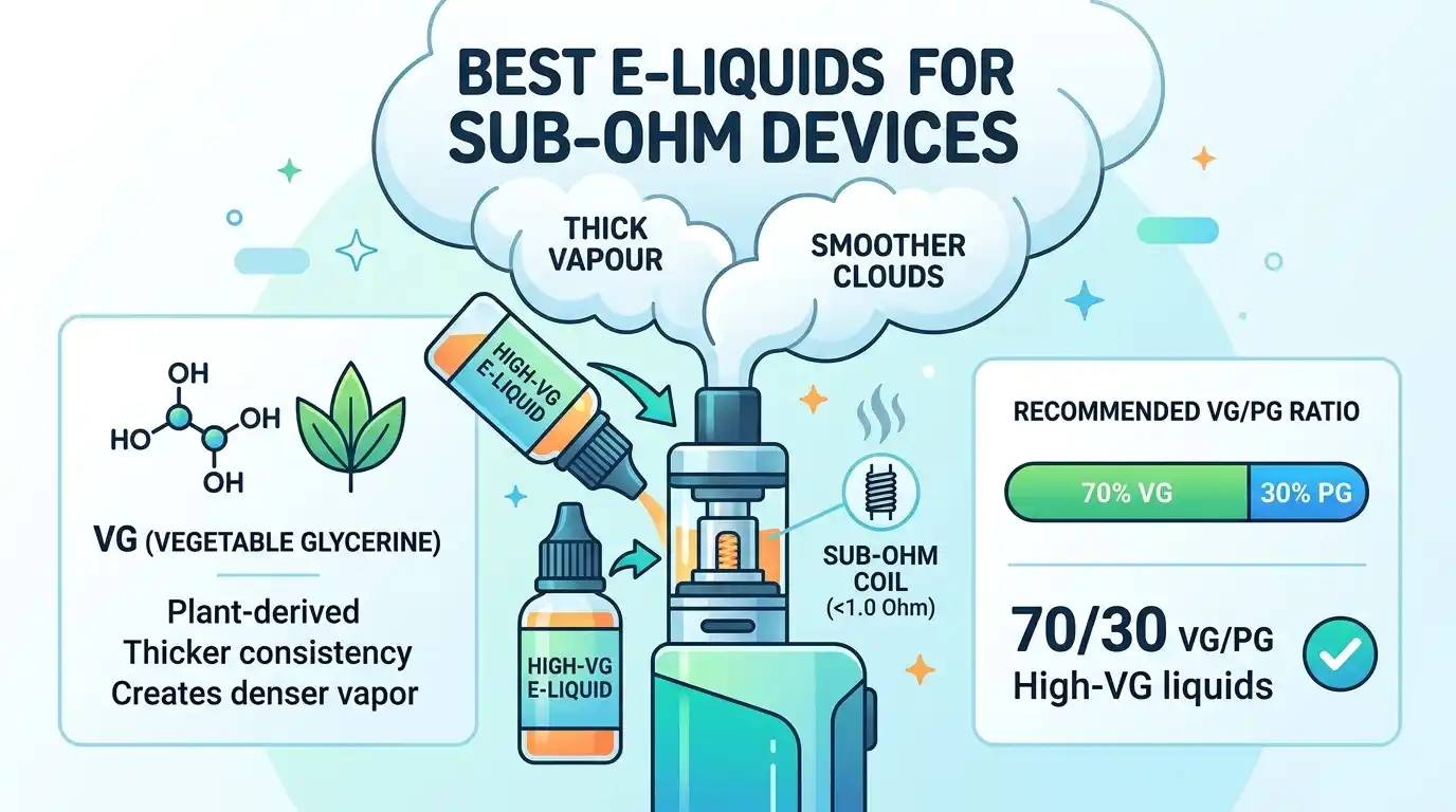 Best E-Liquids for Sub-Ohm Devices