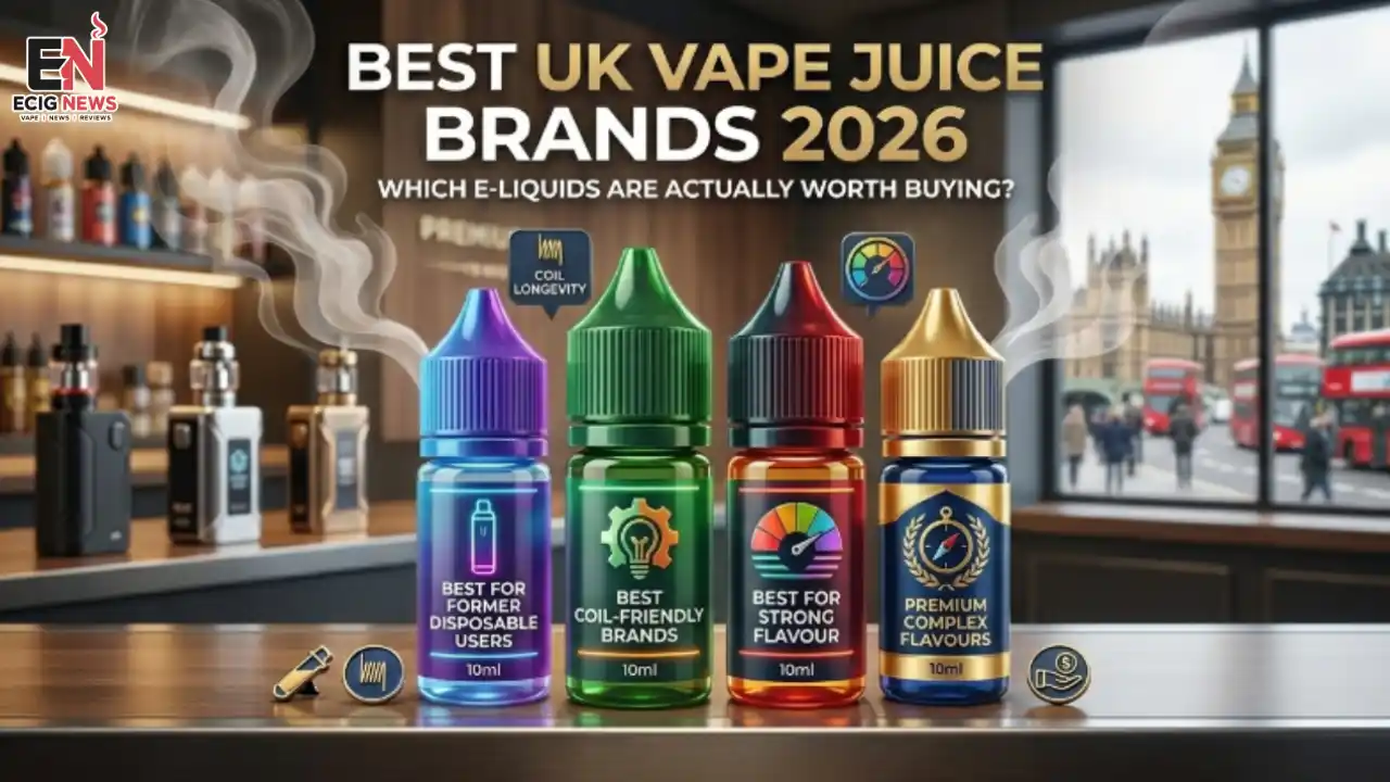 Best Vape Juice Brands in the UK for 2026: Which E-Liquids Are Actually Worth Buying?