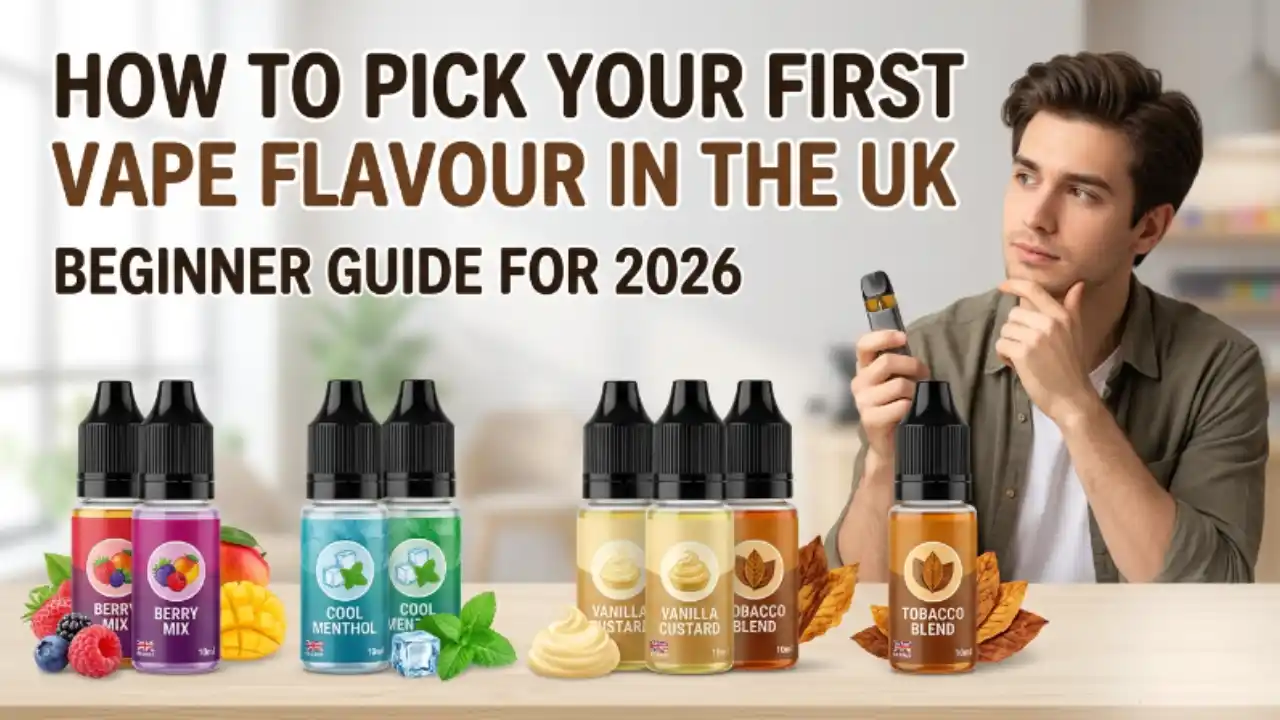 How to Pick Your First Vape Flavour in the UK Beginner Guide for 2026