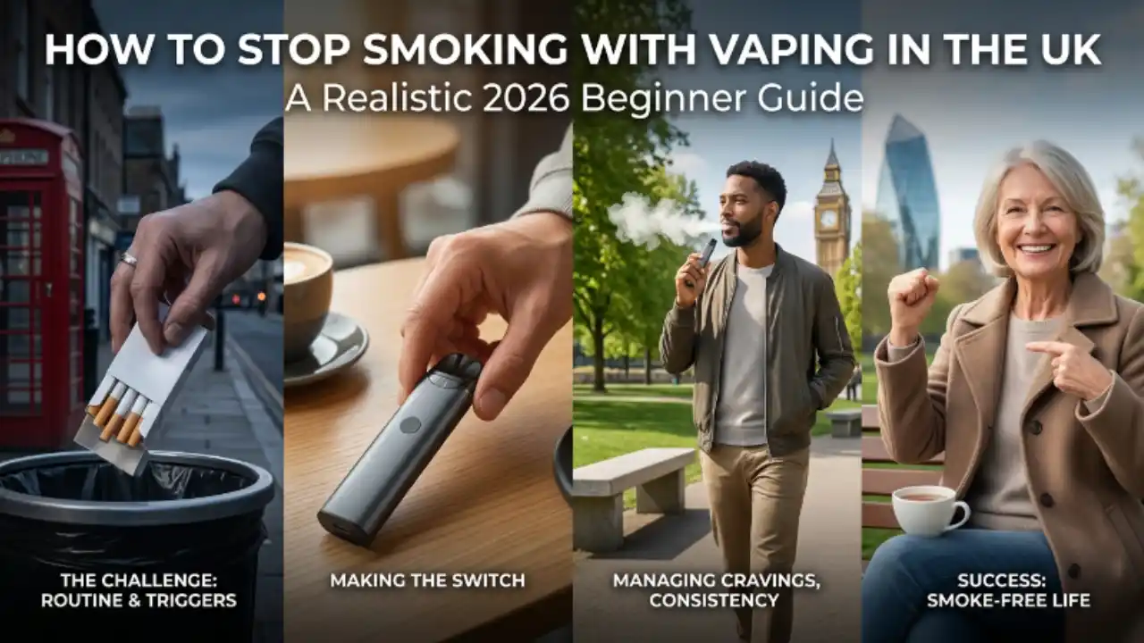 How to Stop Smoking With Vaping in the UK: A Realistic 2026 Beginner Guide
