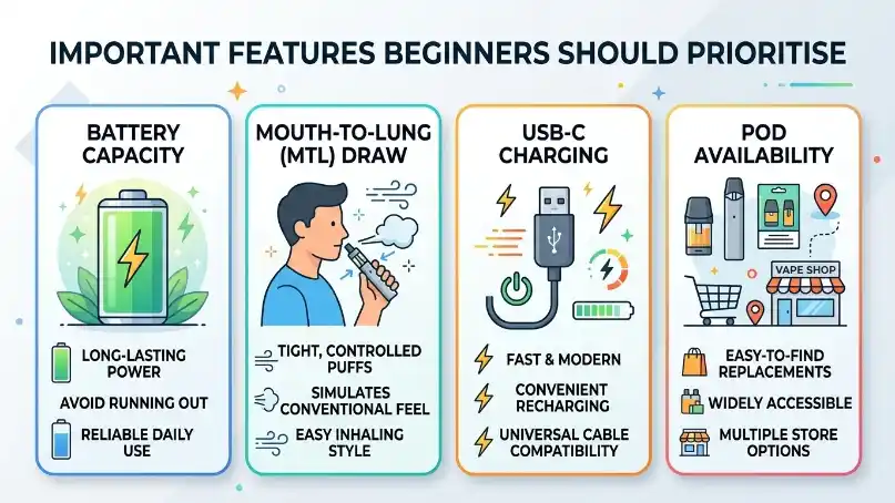 Important Features Beginners Should Prioritise
