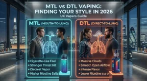 MTL vs DTL Vaping Which Vaping Style Is Right for UK Vapers in 2026