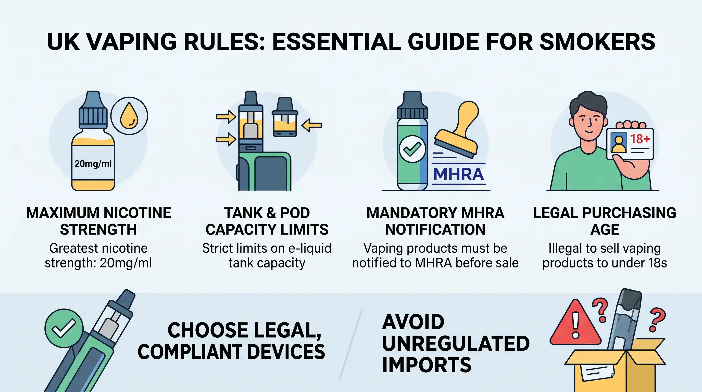 UK Vaping Rules Smokers Should Know