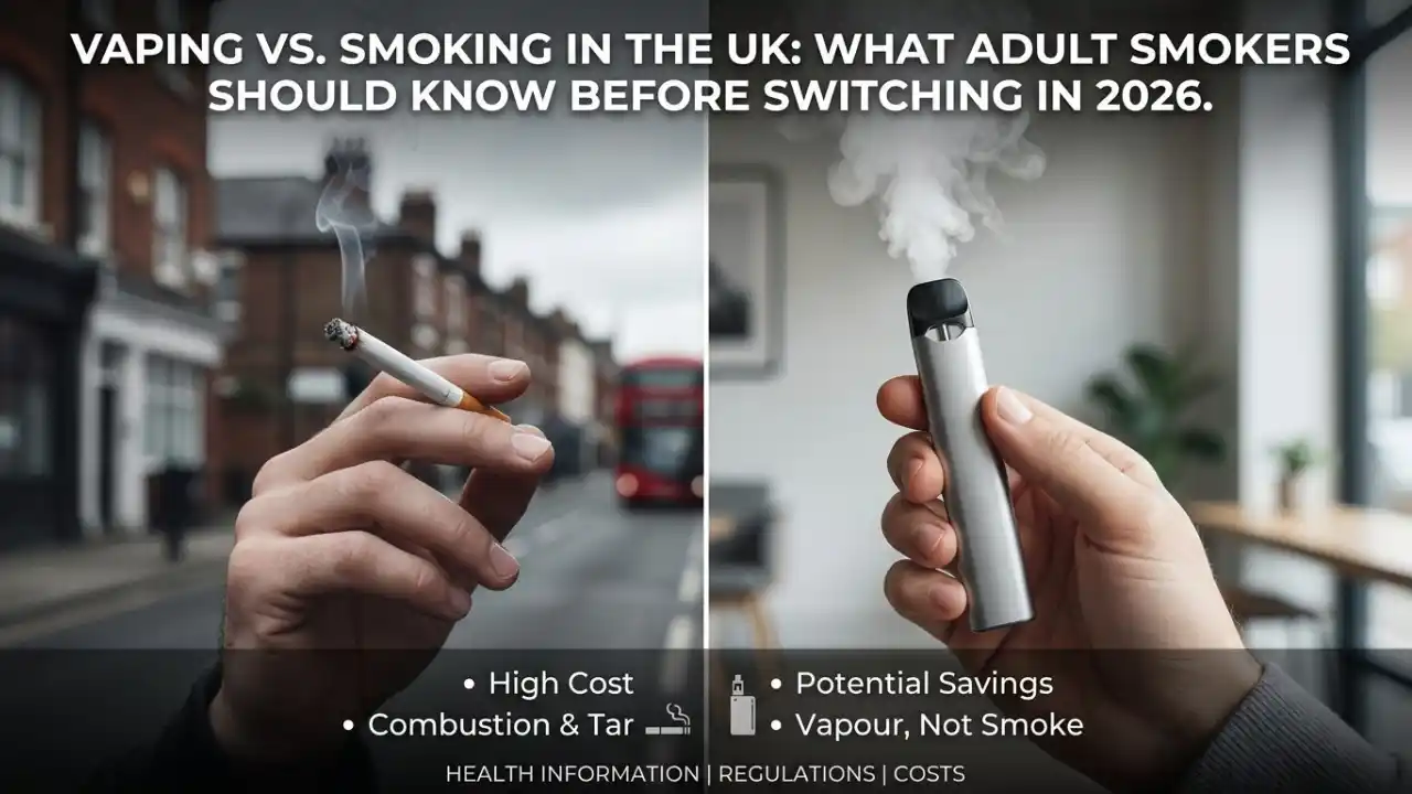 Vaping vs Smoking in the UK What Adult Smokers Should Know Before Switching in 2026