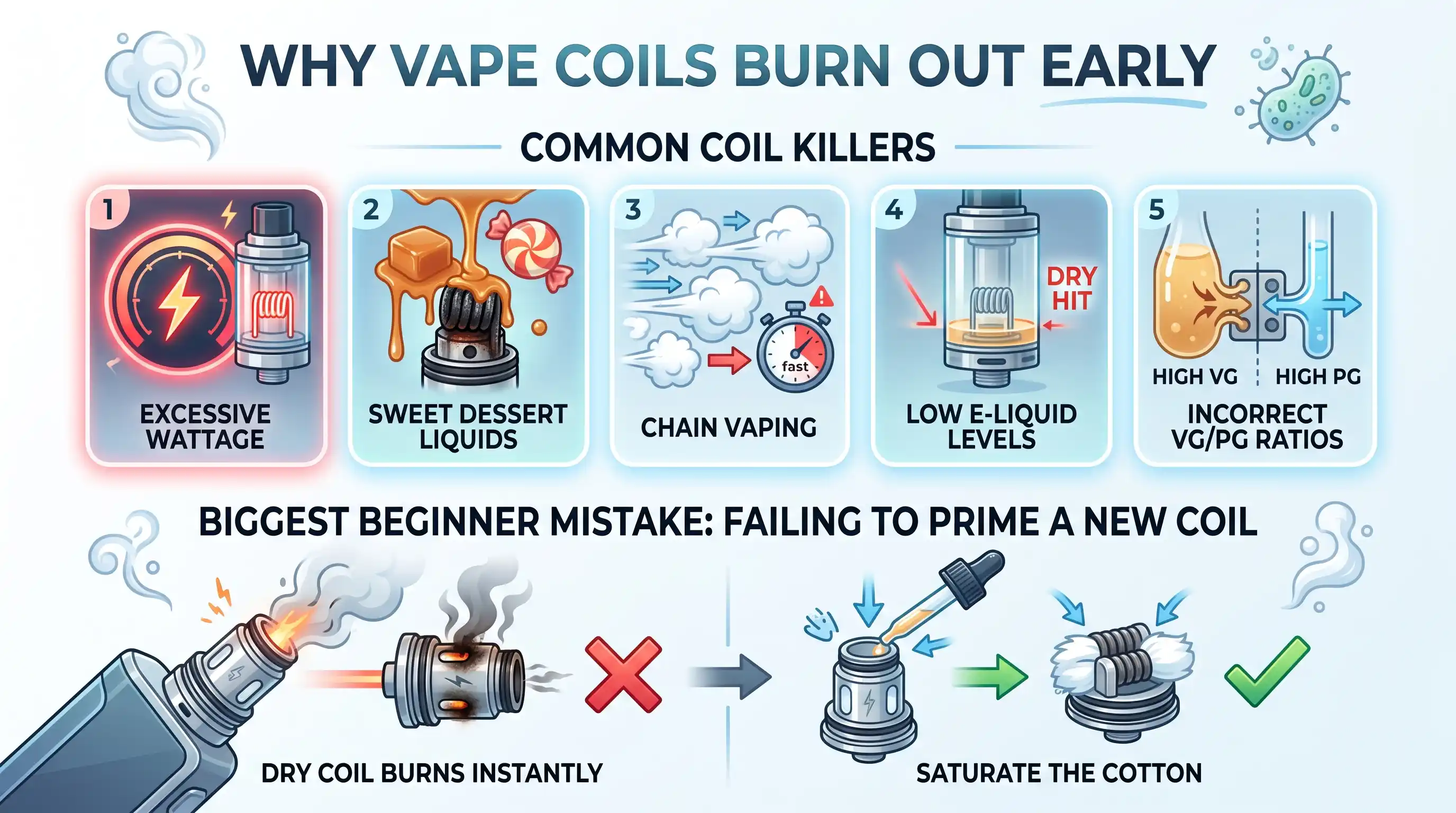 Why Vape Coils Burn Out Early