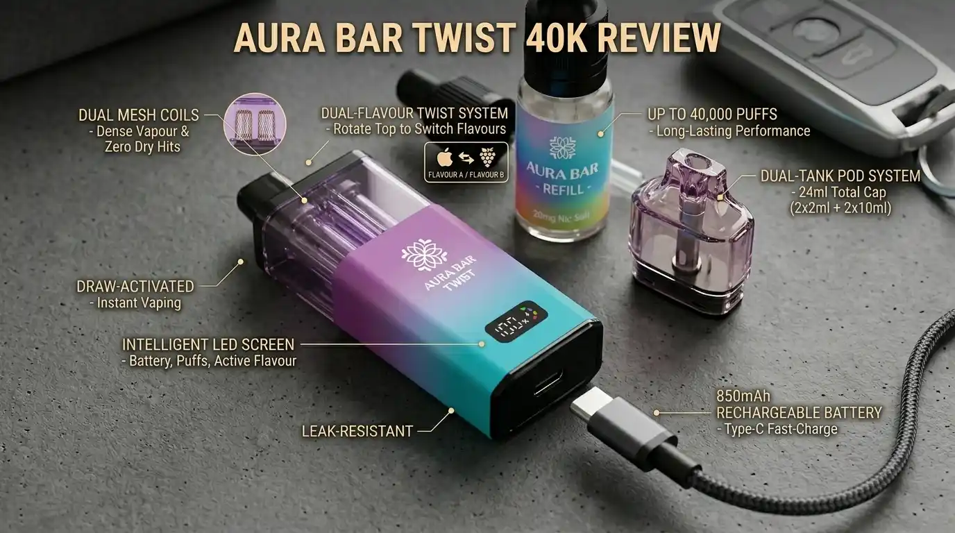Aura Bar Twist 40K Review