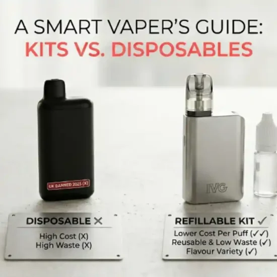 Disposable Vapes vs Vape Kits