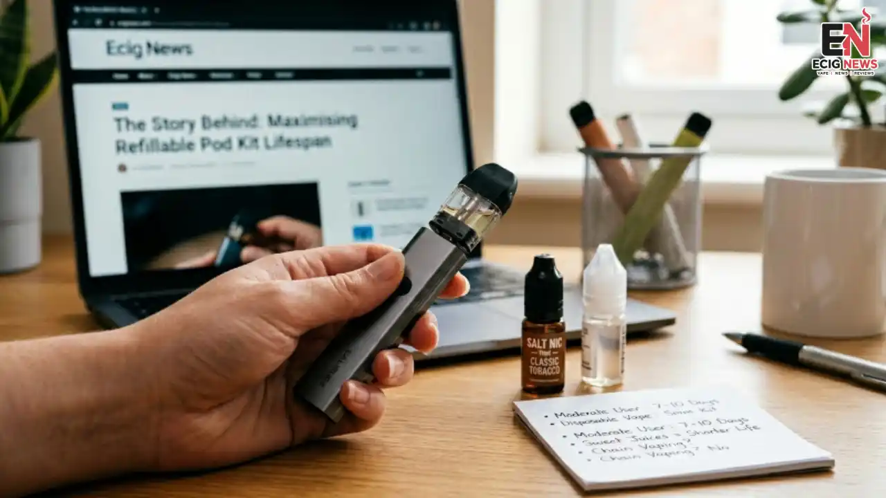 How Long Do Refillable Pods Last Lifespan, Maintenance, and Cost (UK Guide 2026)