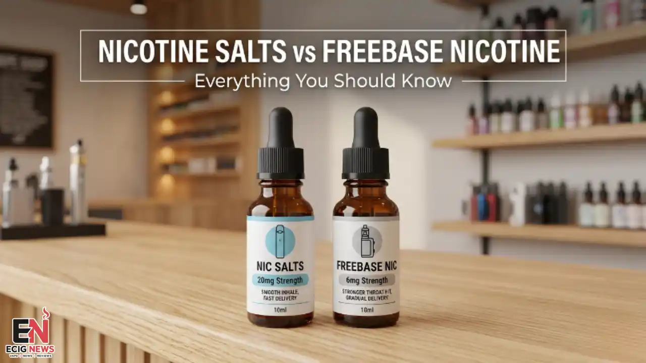 Nicotine Salts vs Freebase Vape Juice