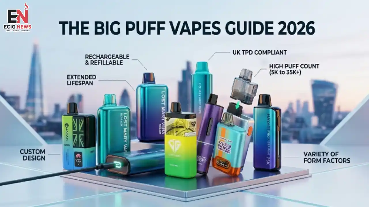 Best Big Puff Vape Kits in the UK for 2026: A Complete Buyer’s Guide