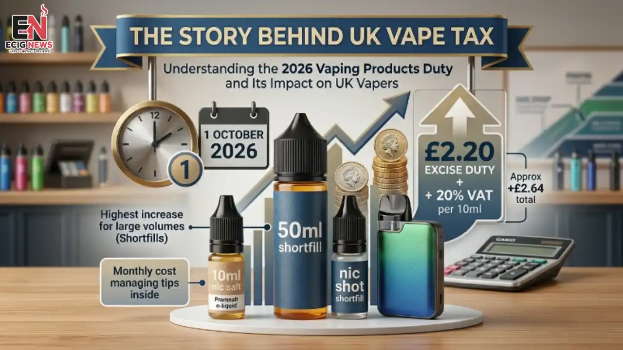 UK Vape Tax 2026: How the New Duty Will Impact Your E-Liquid Costs