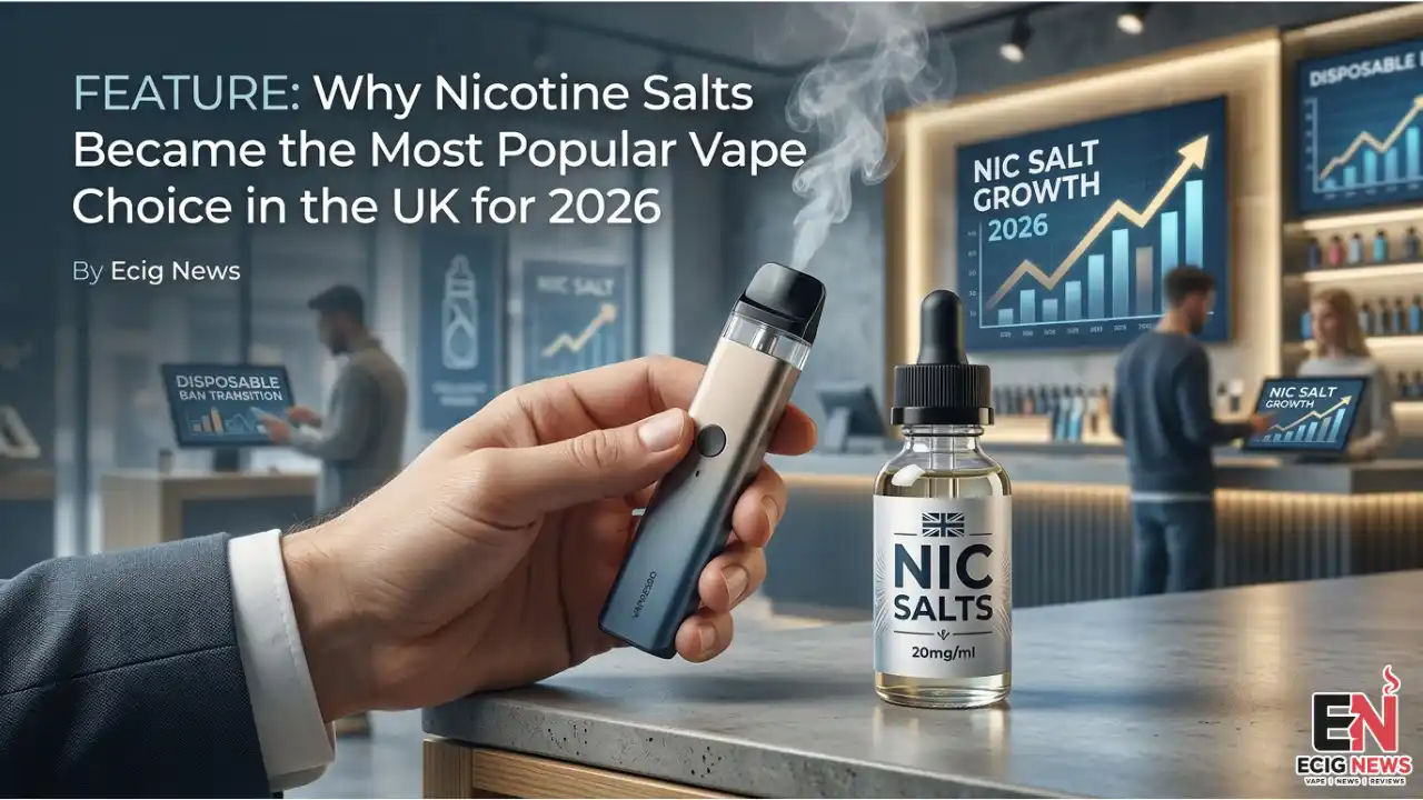 Why Nicotine Salts Became the Most Popular Vape Choice in the UK for 2026