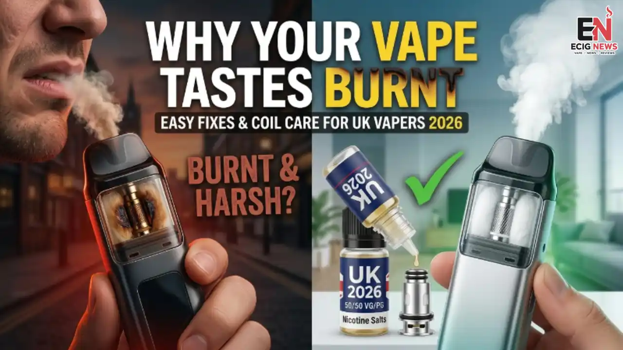 Why Your Vape Tastes Burnt: Common Causes and Easy Fixes for UK Vapers in 2026